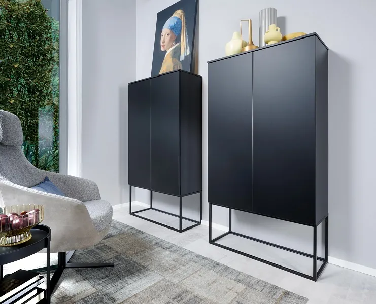 Très design ! Petits buffets sur-mesures laqués Fenix