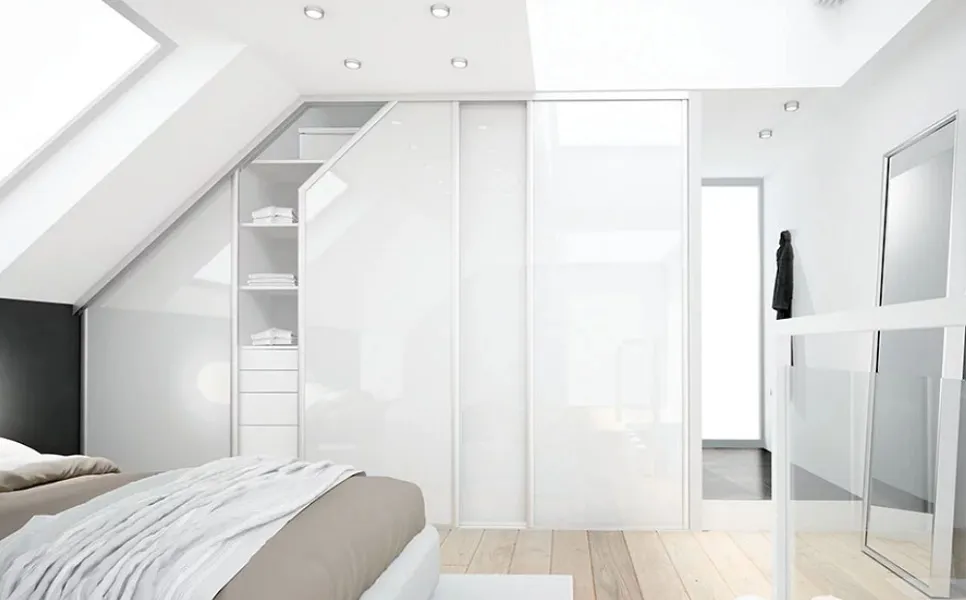 Rangement malin : Portes de placard coulissantes