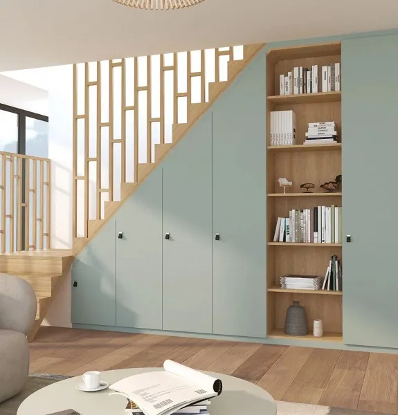 Rangement malin : Placards aménagés sur mesure-mesure