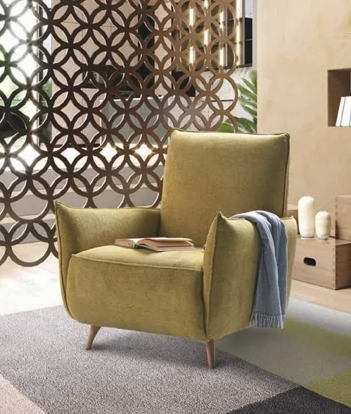 Fauteuil confortable : Grand dossier, grand confort