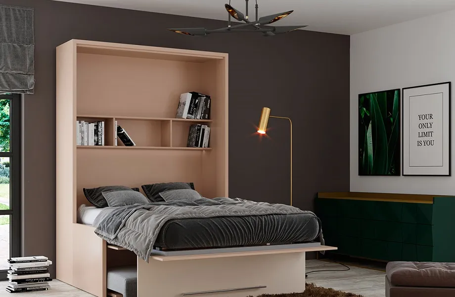 Optimisation de l'espace ! grâce à ce lit rabattable