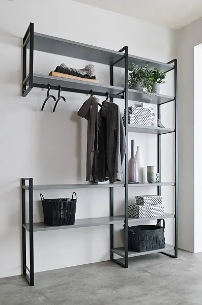 Dressing ouvert en métal sur-mesure et design