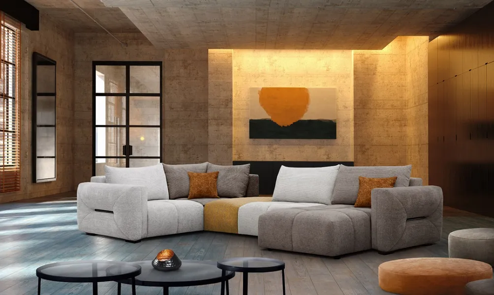 Canapé design : Super cosy, canapé d'angle