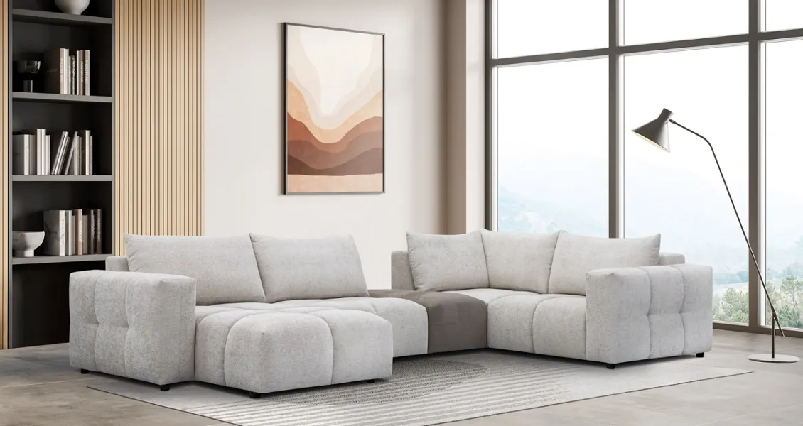 Canapé design : Canapé confort grande profondeur