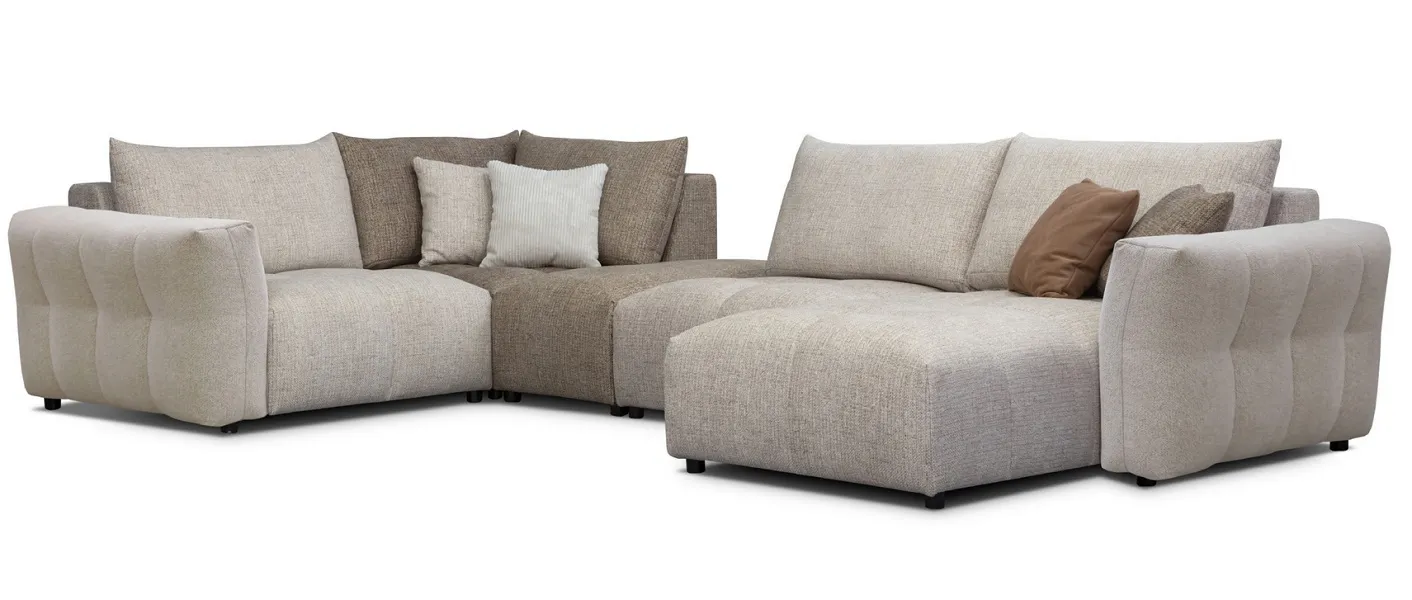 Grand canapé modulable design couleurs au choix 