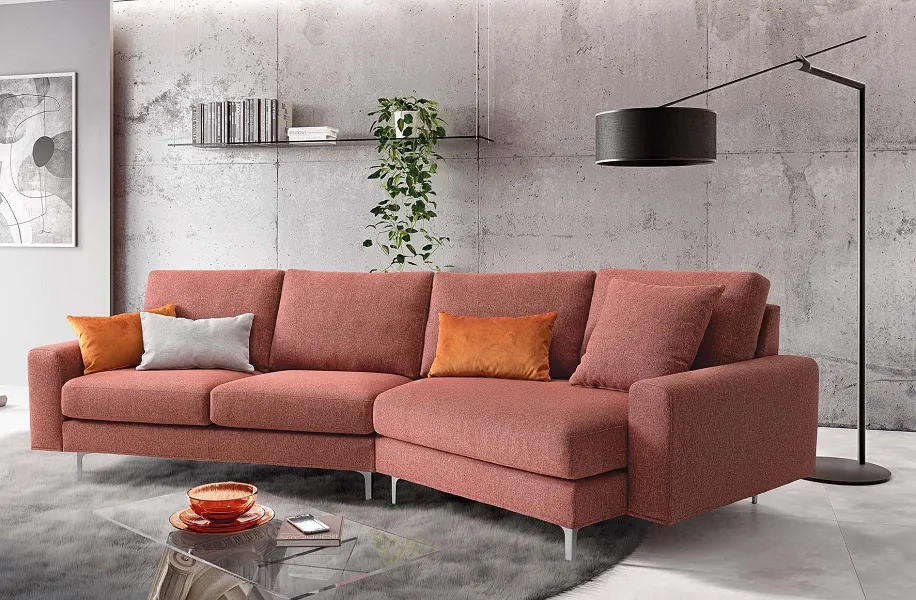 Canapé design : Canapé avec angle ouvert couleur